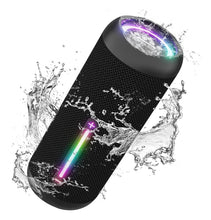 Load image into Gallery viewer, ROYQUEEN Bluetooth Speaker with LED Light,Portable bluetooth speaker with IPX7 Waterproof, Bluetooth 5.3, 20H Battery Life, 360° HD Stereo Sound