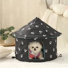 Load image into Gallery viewer, Outdoor Waterproof Cat House - Insulated, Weatherproof, Warm Shelter for Cats, Ideal for Winter Protection, Size: M 40*41cm