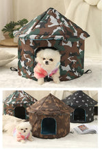 Load image into Gallery viewer, Outdoor Waterproof Cat House - Insulated, Weatherproof, Warm Shelter for Cats, Ideal for Winter Protection, Size: M 40*41cm