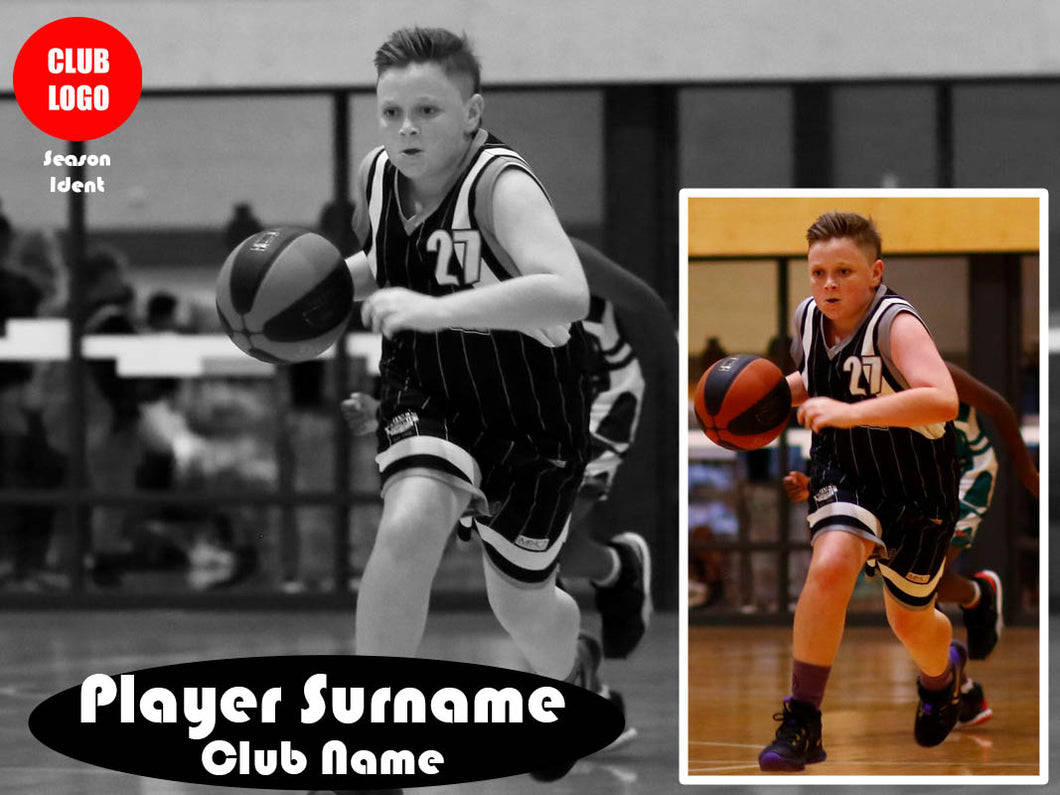 Sample Club BLACK and WHITE OVERLAY Photo