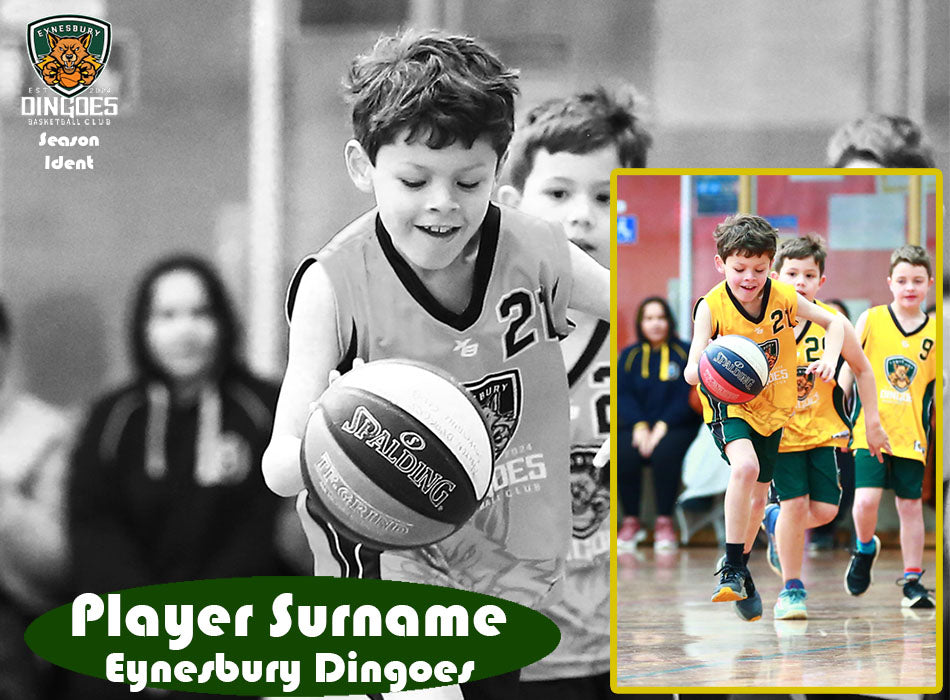 Eynesbury Dingoes BLACK and WHITE OVERLAY Photo