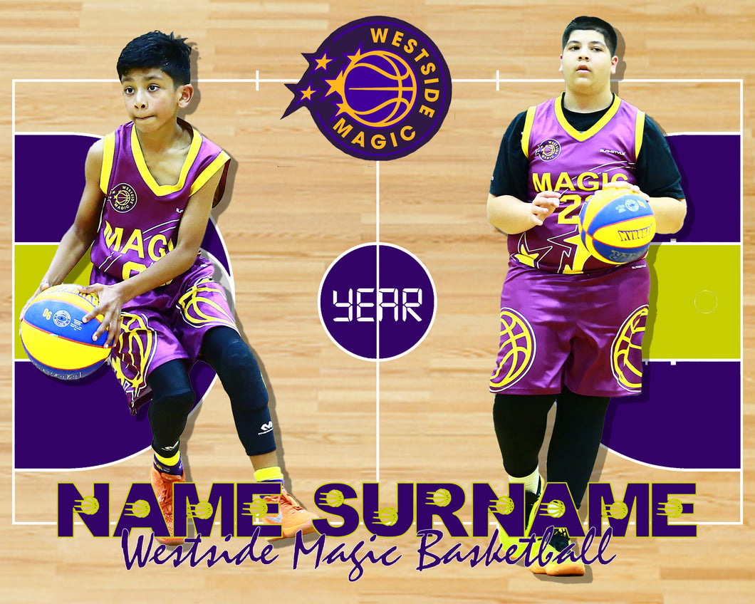 Westside Magic Basketball COURTSIDE Photo