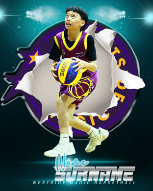 Westside Magic Basketball Logo Busters Photo