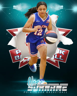 Point Cook Basketball Logo Busters Photo