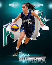 Load image into Gallery viewer, Good News Power Basketball A2 + A3 PLAYER FRAMES