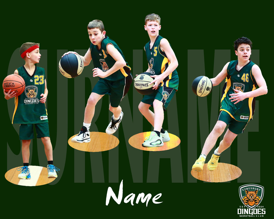 Eynesbury Dingoes Player Action Photo