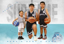 Load image into Gallery viewer, Western Wildcats Basketball INDIVIDUAL and SIBLING Photo