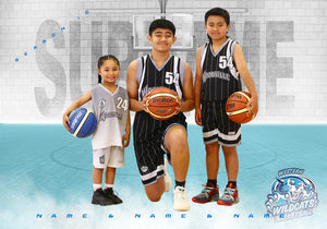 Western Wildcats Basketball INDIVIDUAL and SIBLING Photo