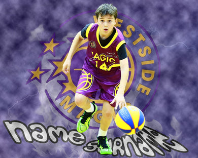 Westside Magic Basketball Smoke Photo