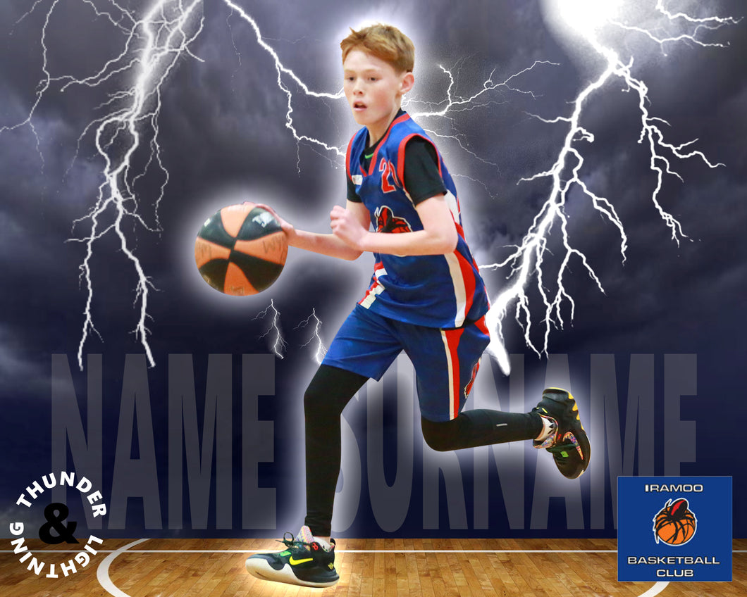 Iramoo Basketball Thunder & Lightning Photo