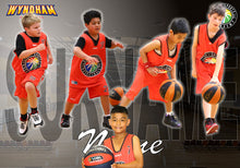 Load image into Gallery viewer, Poly Sports Basketball A2 PLAYER FRAMES