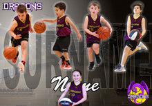 Load image into Gallery viewer, Melton Dragons Basketball A2 PLAYER FRAMES