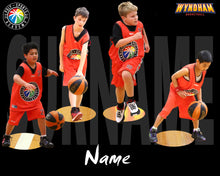 Load image into Gallery viewer, Poly Sports Basketball A2 PLAYER FRAMES