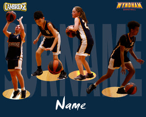 Cambridge Basketball A2 PLAYER FRAMES