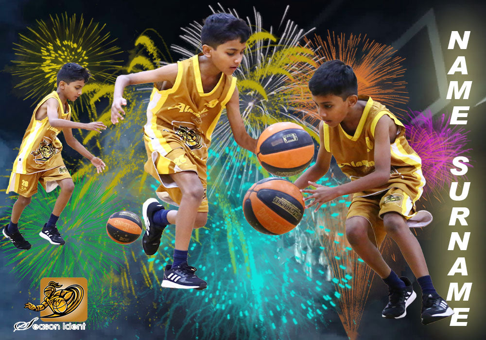 Alamanda Basketball FIREWORK Photo