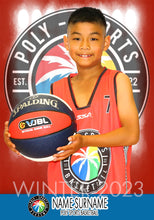 Load image into Gallery viewer, Poly Sports Basketball INDIVIDUAL &amp; SIBLING Photo