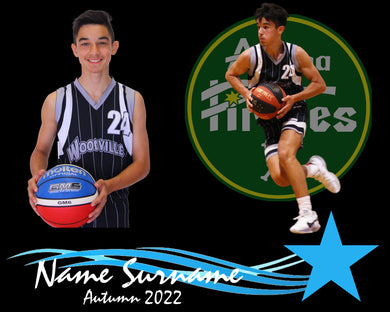 Altona Pirates Basketball STAR PORTRAIT Photo