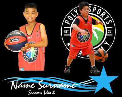 Poly Sports Basketball STAR PORTRAIT Photo