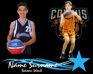 Corpus Christi Basketball STAR PORTRAIT Photo