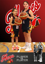 Load image into Gallery viewer, Flames Basketball INDIVIDUAL and SIBLING Photo