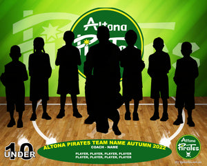 Altona Pirates Basketball Team Photo DIGITAL