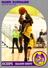 Load image into Gallery viewer, Melton Dragons Basketball Trading Card Design Series