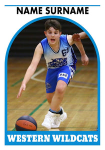 Western Wildcats Basketball Trading Card Series