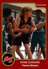 Load image into Gallery viewer, Flames Basketball Trading Card Series