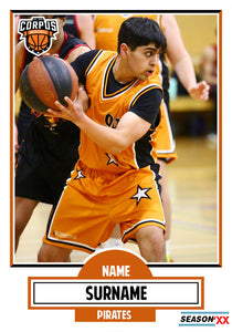 Corpus Christi Basketball Trading Card Series