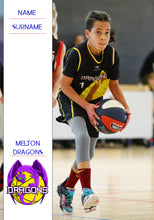 Load image into Gallery viewer, Melton Dragons Basketball Trading Card Design Series