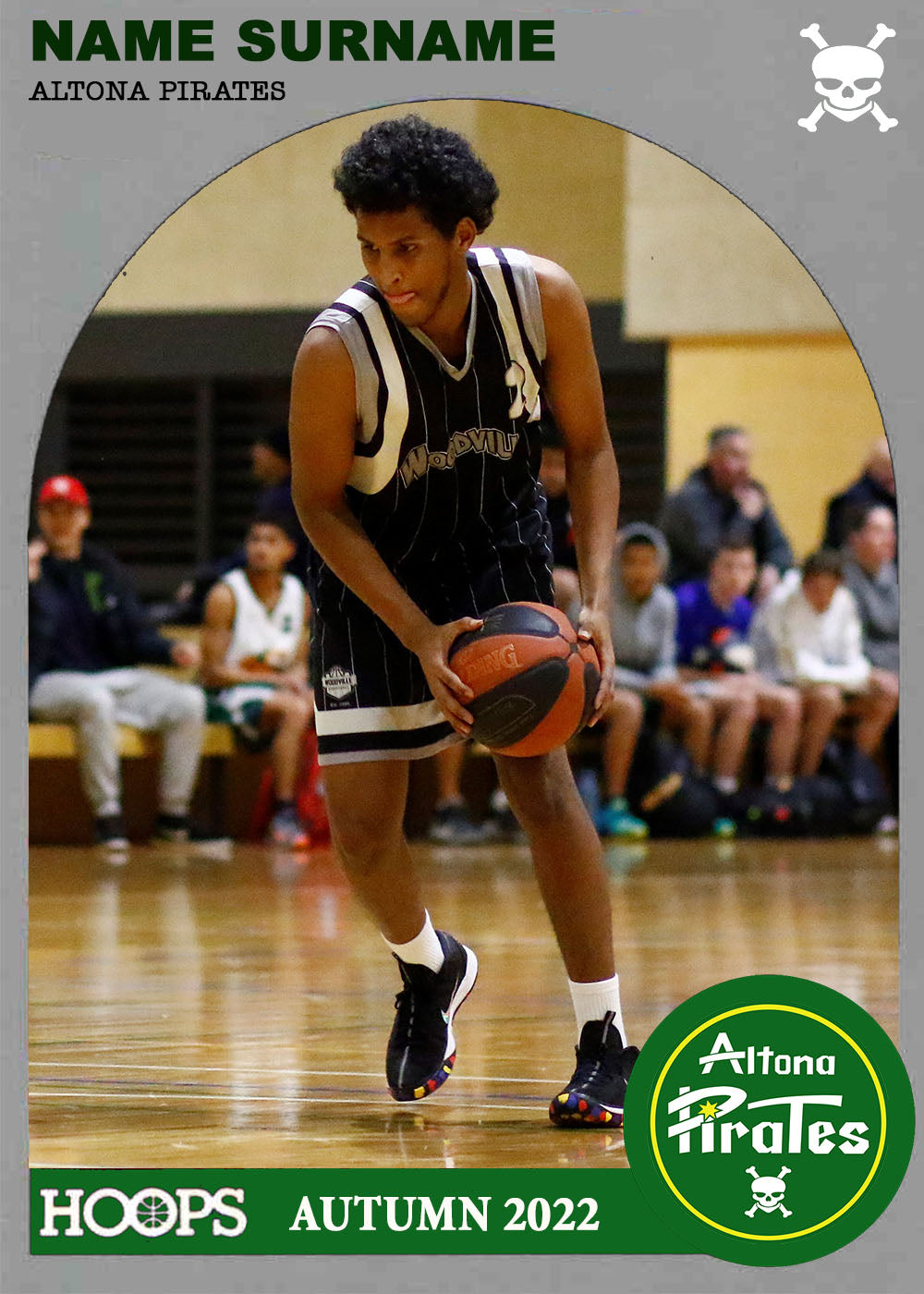 Altona Pirates Basketball Trading Card