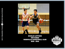 Load image into Gallery viewer, Woodville Basketball Player Photo Book