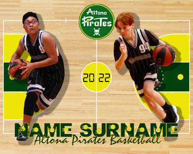 Altona Pirates Basketball COURTSIDE Photo