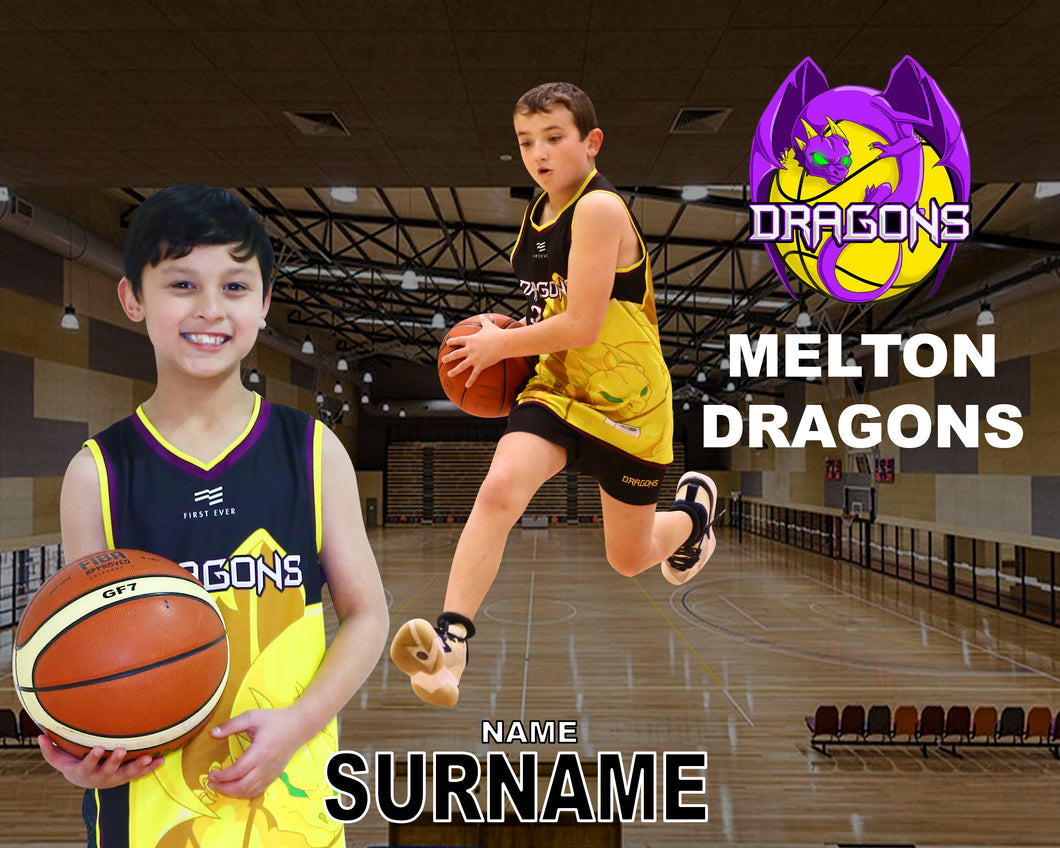 Melton Dragons Basketball A2 PLAYER FRAMES