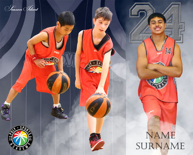 Poly Sports Basketball HERITAGE Photo