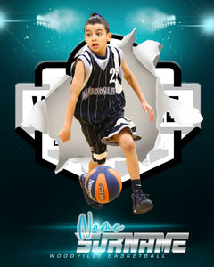 Woodville Basketball Logo Busters Photo