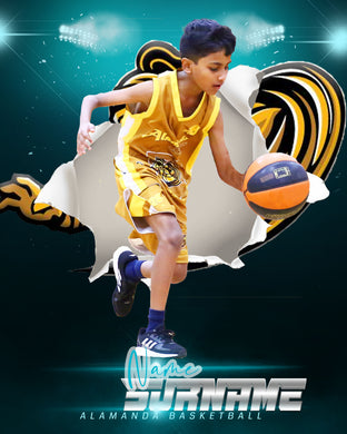 Alamanda Basketball Logo Busters Photo