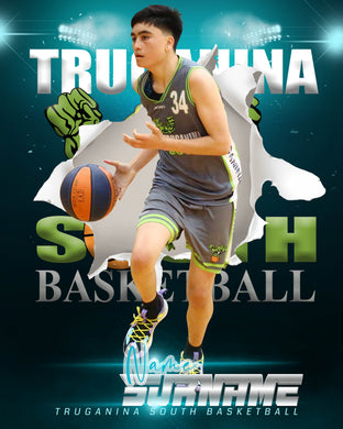 Truganina South Basketball Logo Buster