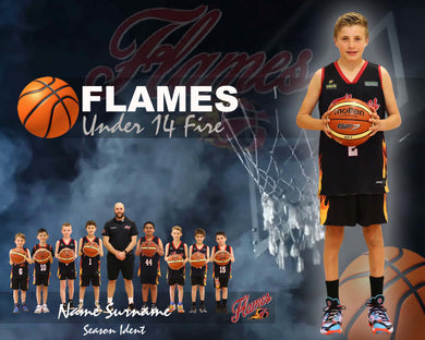 Flames Basketball OMNI Photo