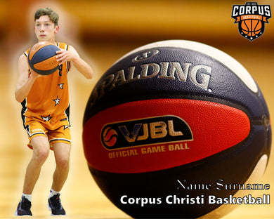 Corpus Christi Basketball On Ball Photo