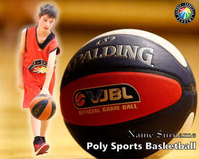 Poly Sports Basketball On Ball Photo