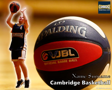 Cambridge Basketball On Ball Photo