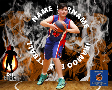 Iramoo Basketball On Fire Photo