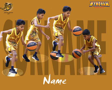 Alamanda Basketball Player Action Photo