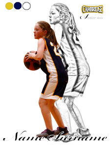 Cambridge Basketball SKETCH Photo