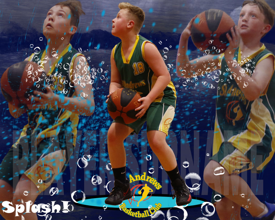 St Andrews Basketball Splash