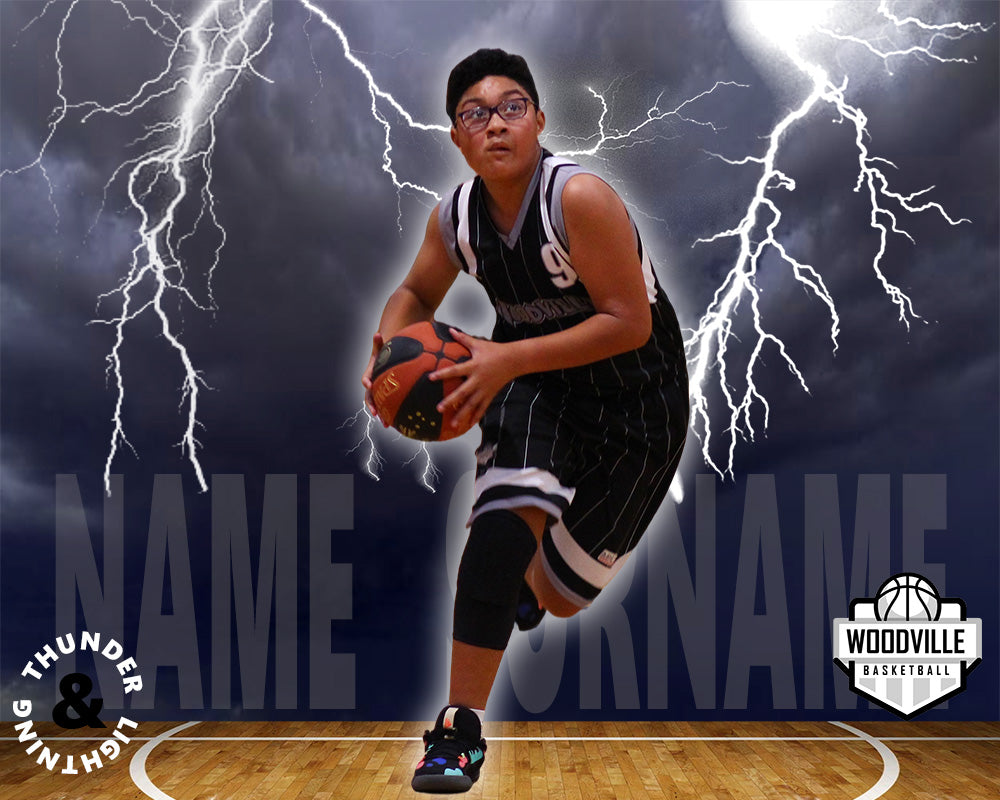 Woodville Basketball Thunder & Lightning Photo