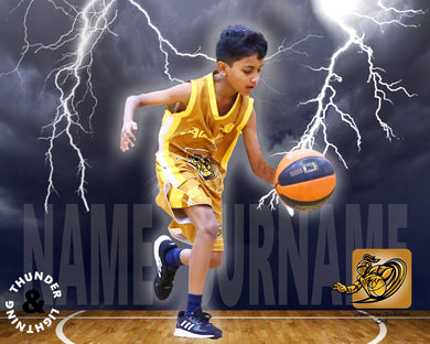 Alamanda Basketball Thunder & Lightning Photo